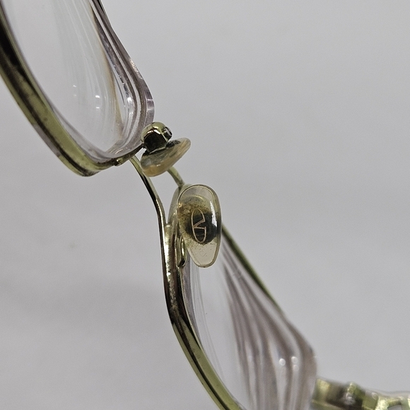 Valentino eyeglasses tortoiseshell frames with green rhinestone logo FOR FRAMES - Picture 9 of 10